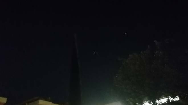 Avvistamento UFO a Roma nel 20