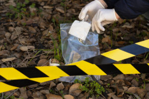truth concept arrangement crime scene