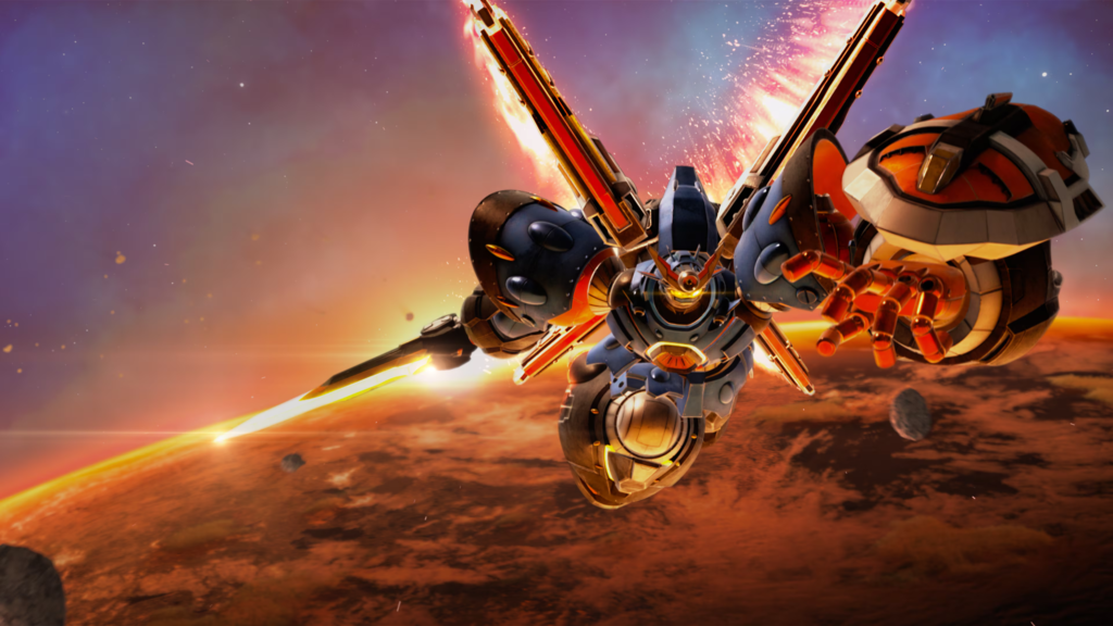 Un Armored Core in salsa anime