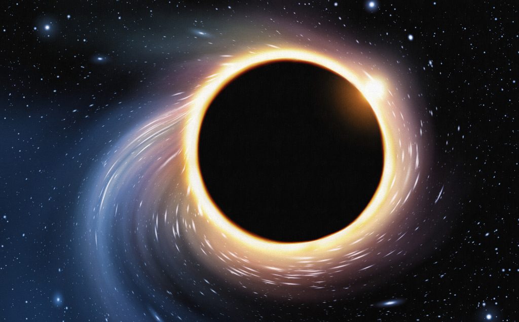 Un Universo Olografico In Un B