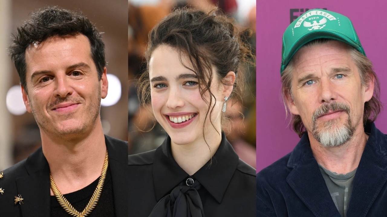 Andrew Scott Margaret Qualley