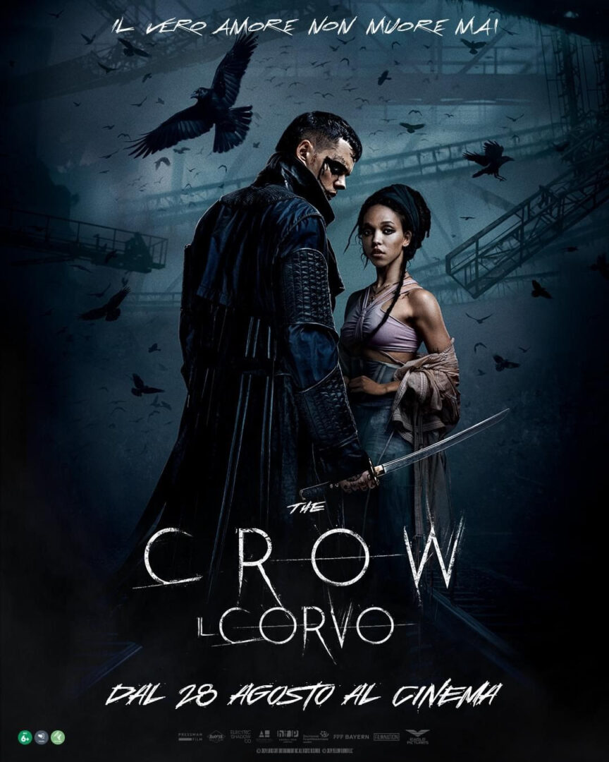 Il Crow Tony Effe e Rose Vil