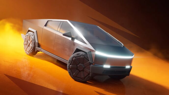 Il Tesla Cybertruck Sbarca Su