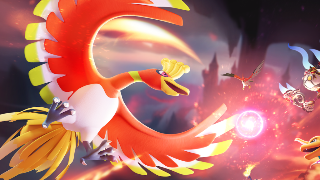 Pokemon Unite Ho Oh Debutta C
