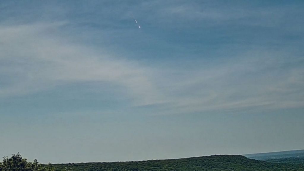 Un Meteorite Sorvola New York