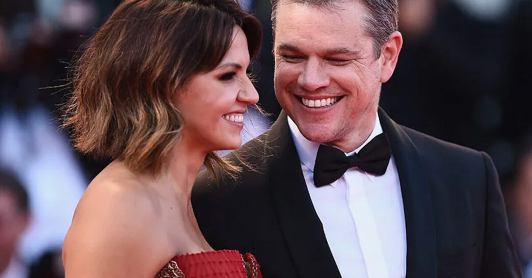 Matt Damon E Luciana Barroso