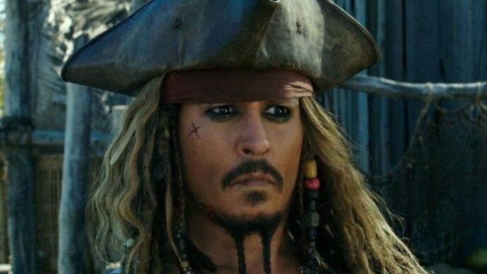 Johnny Depp Porta Jack Sparrow