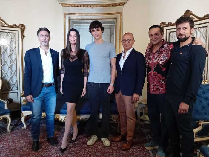 Manuela Arcuri e Gabriele Alto