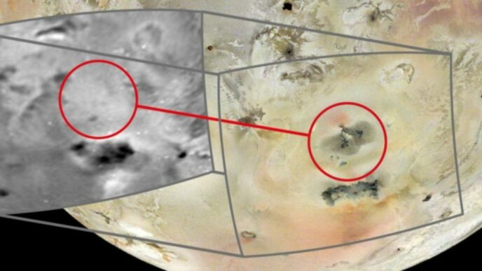 Nuova Eruzione Vulcanica su Io