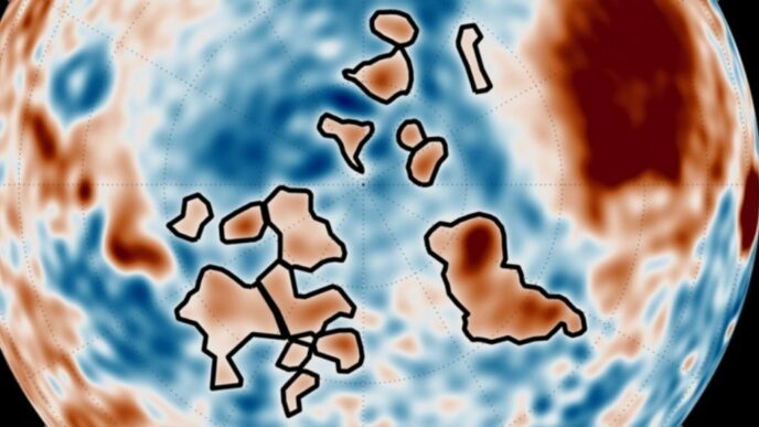 Nuova Mappa Gravitazionale di