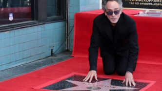 Tim Burton Onorato Con La Stel