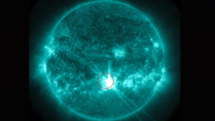 Il Sole Un Nuovo Flare Solare