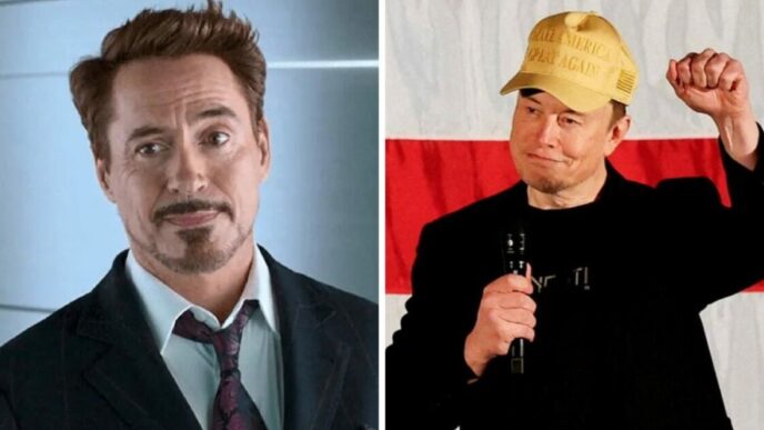 LINCONTRO TRA ROBERT DOWNEY J