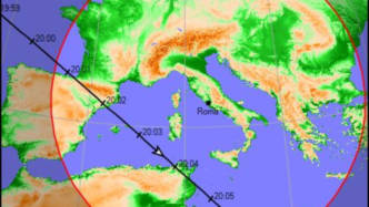 STASERA PASSAGGIO LUMINOSO DEL