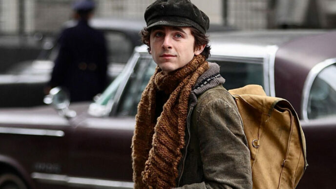 TIMOTHEE CHALAMET SORPRESO AL