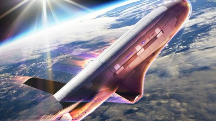 X 37B VEICOLO SPAZIALE RIUTIL