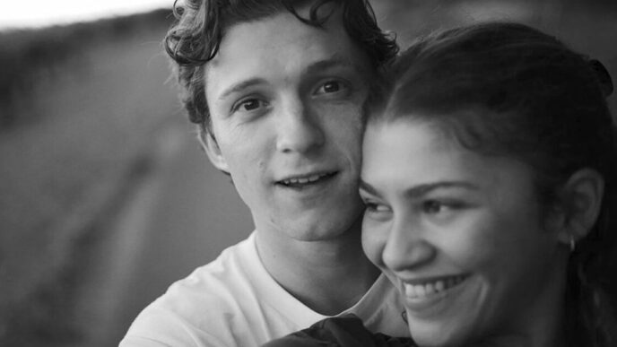 ZENDAYA E TOM HOLLAND LA CHEM